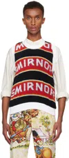 Adam Jones Ssense Exclusive Black Smirnoff Towel Vest In Black