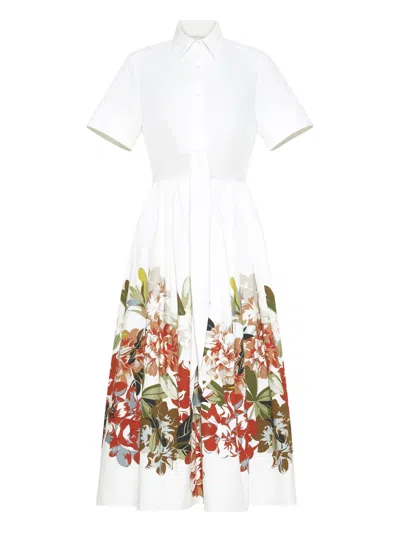 Adam Lippes Attacher Midikleid