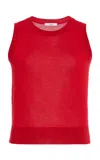 Adam Lippes Ava Knit Cashmere-silk Top
