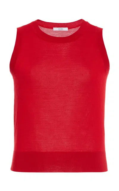 Adam Lippes Ava Knit Cashmere-silk Top