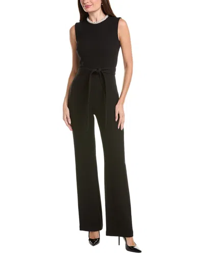 Adam Lippes Barclay Wool Jumpsuit In Black