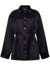 Adam Lippes Barn Jacket In Black