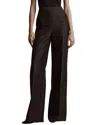 Adam Lippes Bettina Wool & Silk-blend Pant In Black