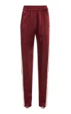 Adam Lippes Bi-color Satin Stirrup Joggers