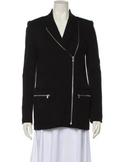 Pre-owned Adam Lippes Blazer In Black