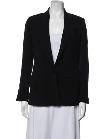 Pre-owned Adam Lippes Blazer In Black