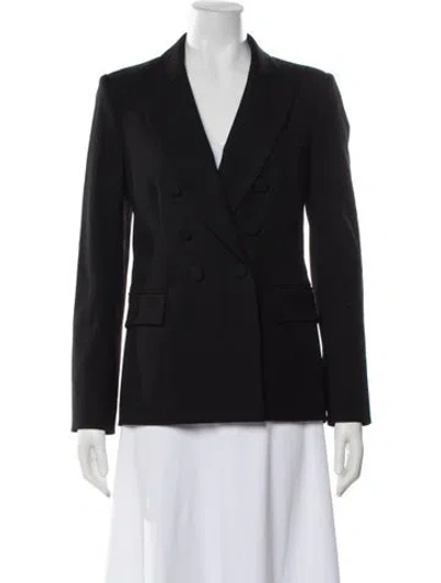 Pre-owned Adam Lippes Blazer In Black