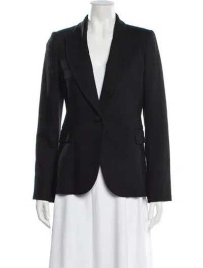 Pre-owned Adam Lippes Blazer In Blue