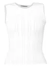 Adam Lippes Brynn Openwork Top In White