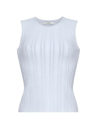 Adam Lippes Brynn Top In Blue