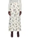 Adam Lippes Callen Trousers In White
