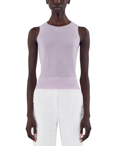 Adam Lippes Cashmere & Silk-blend Shell In Pink