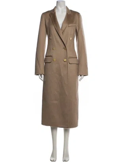Pre-owned Adam Lippes Cashmere Coat W/ Tags In Brown