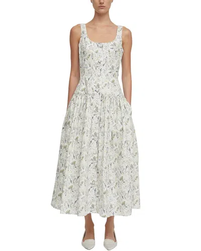 Adam Lippes Cassie Dress In White