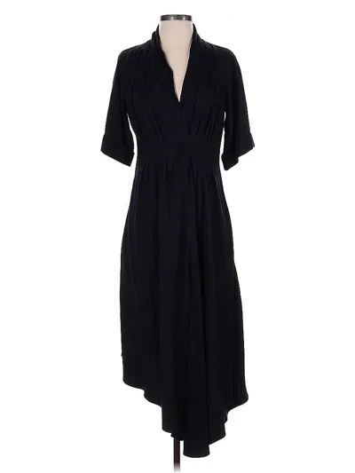 Pre-owned Adam Lippes Casual Dress In Black