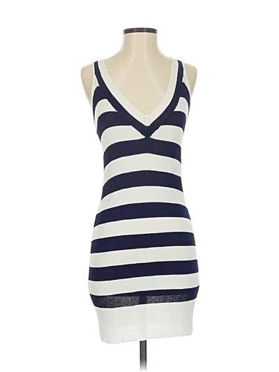 Pre-owned Adam Lippes Casual Dress In Blue