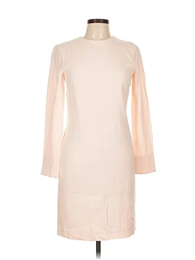 Pre-owned Adam Lippes Casual Dress In White