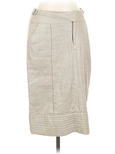 Pre-owned Adam Lippes Casual Skirt In Brown