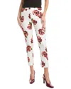 Adam Lippes Cigarette Pant In Multi