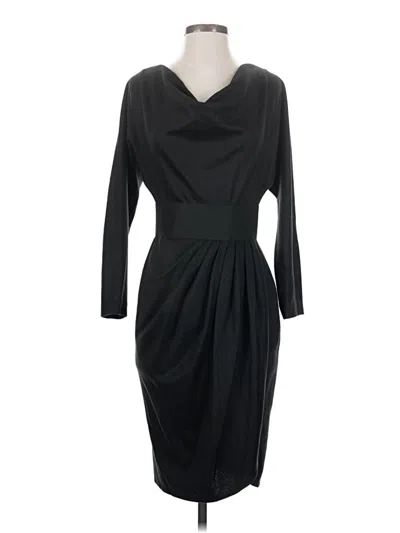Pre-owned Adam Lippes Cocktail Dress In Black