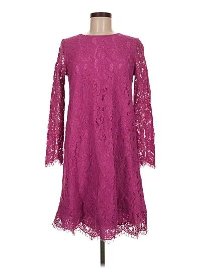 Pre-owned Adam Lippes Cocktail Dress In Purple