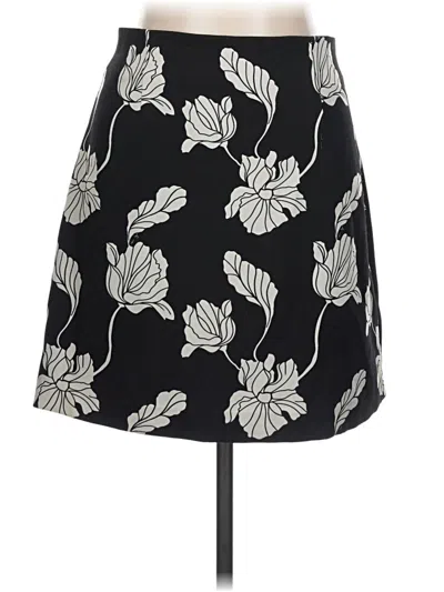 Pre-owned Adam Lippes Collective Casual Skirt In Black