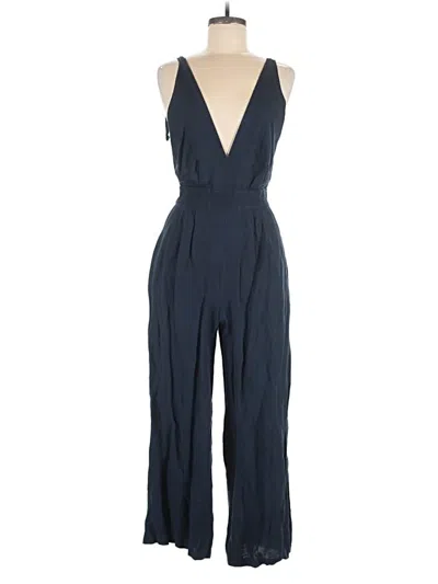 Pre-owned Adam Lippes Collective Jumpsuit In Blue