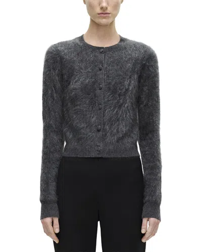 Adam Lippes Cruz 100% Cashmere Cardigan In Gray