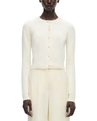 Adam Lippes Cruz 100% Cashmere Cardigan In Neutral