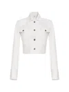 Adam Lippes Dante Jacket In White