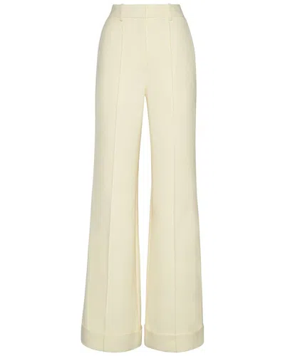 Adam Lippes Deeda Wool & Silk-blend Pant In Multi
