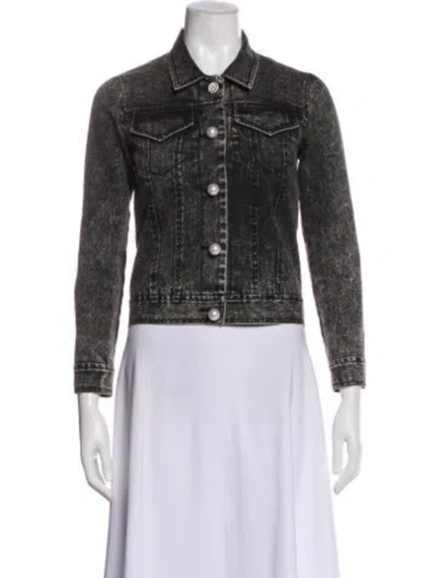 Pre-owned Adam Lippes Denim Jacket In Multi