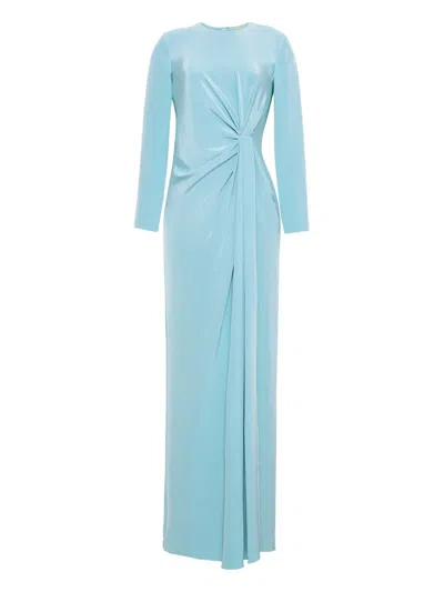 Adam Lippes Draped Silk Maxi Dress