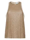 Adam Lippes Fable Top In Gold