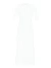 Adam Lippes Fenwick Midi Dress In White
