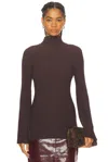 Adam Lippes Gaia Top In Brown