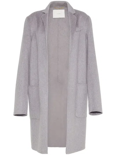 Adam Lippes Offener Gina Kaschmirmantel In Grey