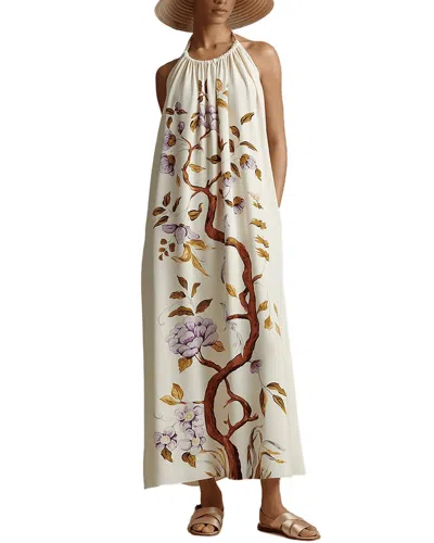 Adam Lippes Halter Silk Dress
