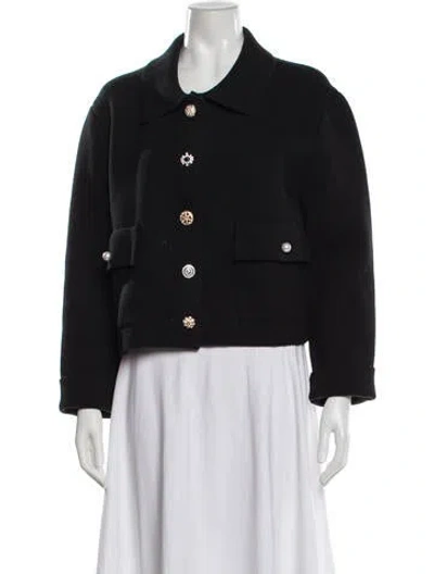 Pre-owned Adam Lippes Jacket In Black