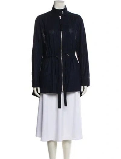 Pre-owned Adam Lippes Jacket In Blue