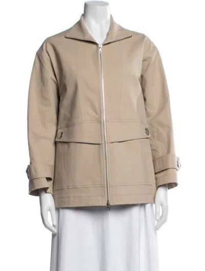 Pre-owned Adam Lippes Jacket In Neutrals