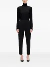 Adam Lippes Kit Compact Trousers In Black