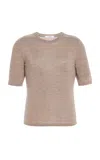 Adam Lippes Knit Cashmere-silk T-shirt