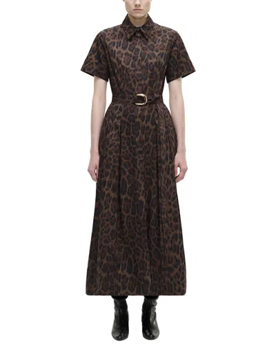 Adam Lippes Leighton Dress In Animal Print