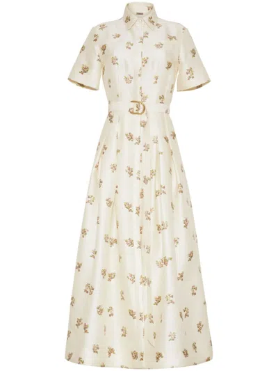 Adam Lippes Leighton Dress In Neutrals