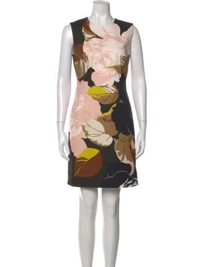 Pre-owned Adam Lippes Linen Mini Dress In Neutral