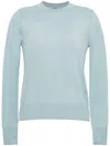Adam Lippes Logo-embroidered Sweater In Blau