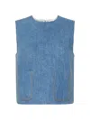 Adam Lippes Ludlow Top In Brown