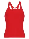 Adam Lippes Lumii Tank Top In Red