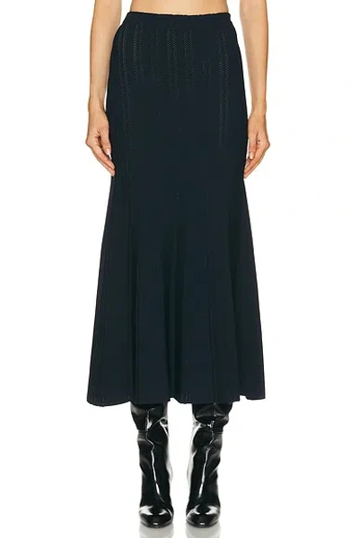 Adam Lippes Lyra Skirt In Black